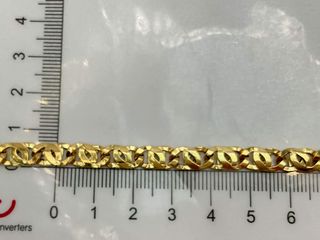 cadena oro 18k 30cm