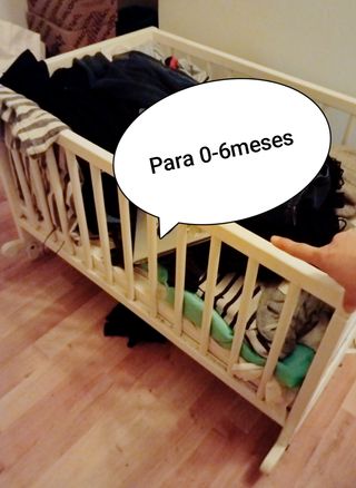 Mini Cuna columpio 0-6 meses