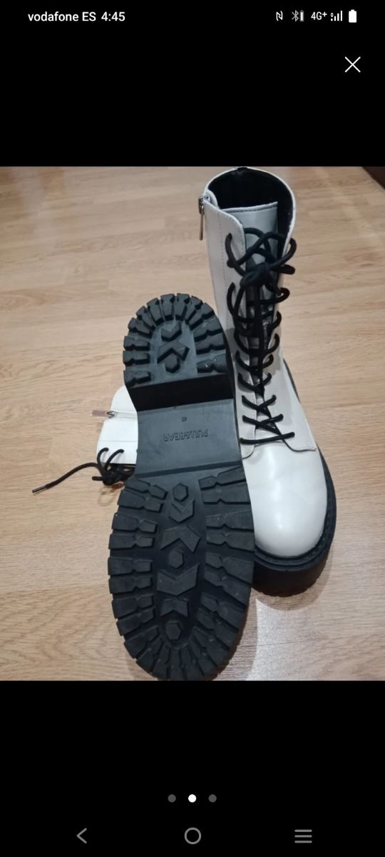 Botas de mujer blancas