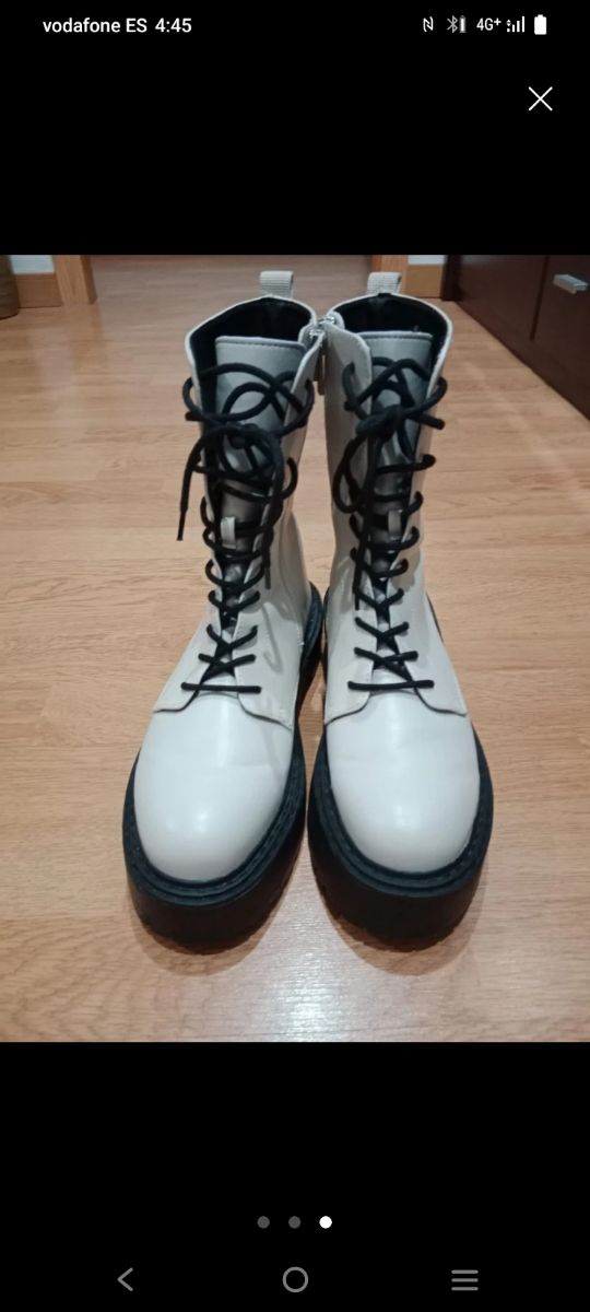 Botas de mujer blancas