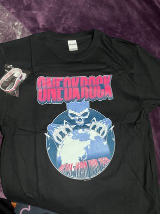 Camiseta y pulsera ONE OK ROCK 2025 Detox Japan XL