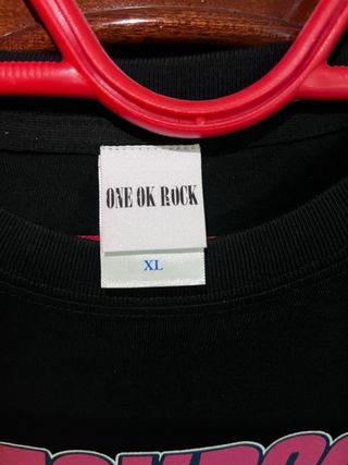 Camiseta y pulsera ONE OK ROCK 2025 Detox Japan XL