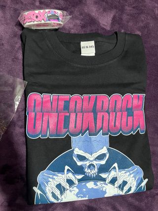 Camiseta y pulsera ONE OK ROCK 2025 Detox Japan XL