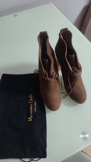 Botín Massimo Dutti Camel Talla 39