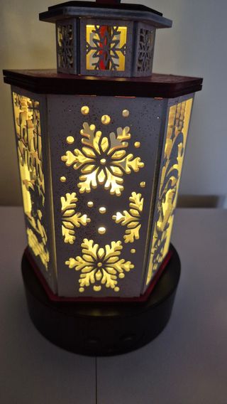 Lanterna Natale Babbo Natale