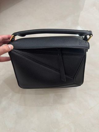 Bolso Loewe Negro Piel