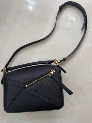 Bolso Loewe Negro Piel