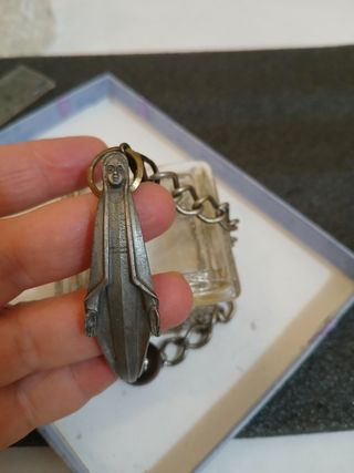 Bracciale vintage artigianale religioso