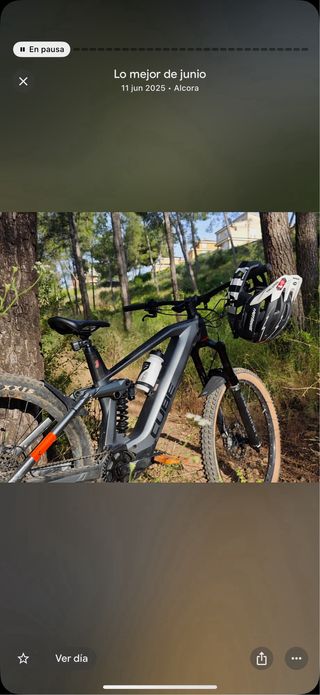 Cube Stereo Hybrid HPC 160 
Cambio moto enduro
