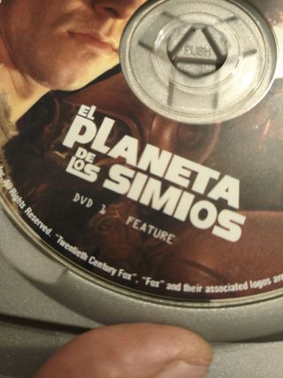 El Planeta de los Simios DVD Tim Burton