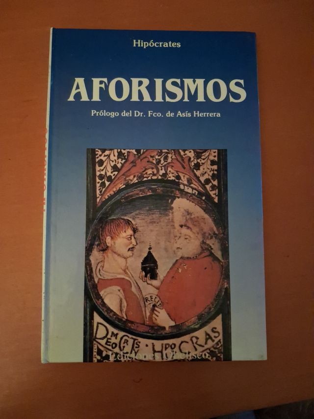 Libro Aforismos Hipócrates