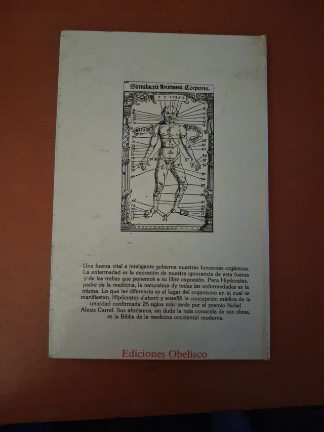Libro Aforismos Hipócrates
