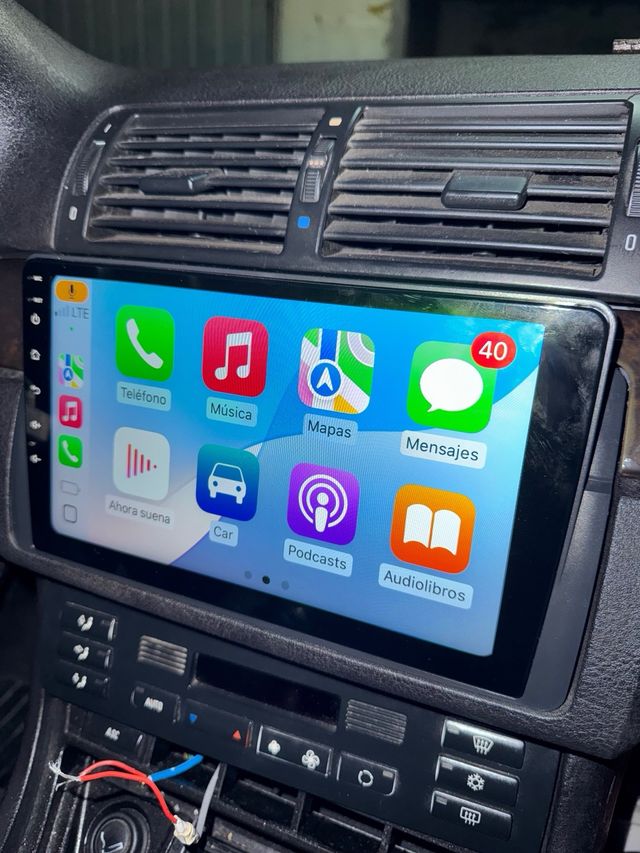 Pantalla 8"  bluetooth, usb, navegador. bmw e46