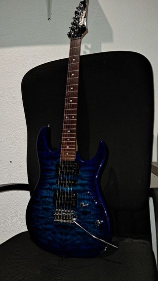 Guitarra Eléctrica Ibanez GRX70-QA TBB
