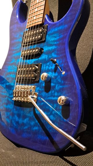 Guitarra Eléctrica Ibanez GRX70-QA TBB