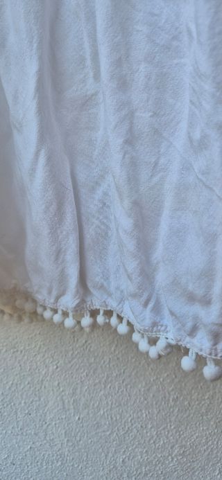 Vestido blanco HHG talla XL