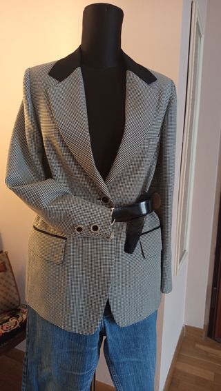 Blazer Brotex vintage pied de poule