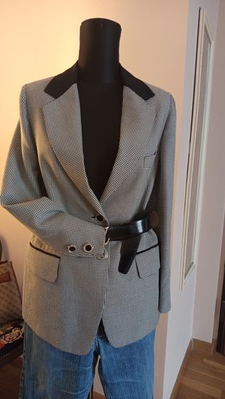 Blazer Brotex vintage pied de poule