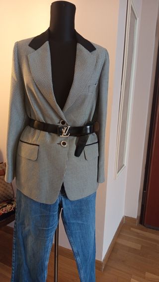 Blazer Brotex vintage pied de poule