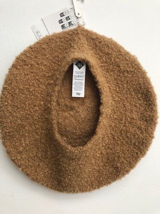 Boina de borreguito Camel