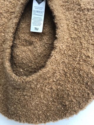 Boina de borreguito Camel