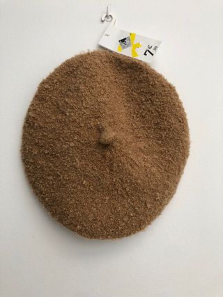 Boina de borreguito Camel