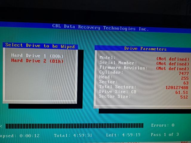 FORMATEO AVANZADO DE DISCOS ENVIAR MENSAJE