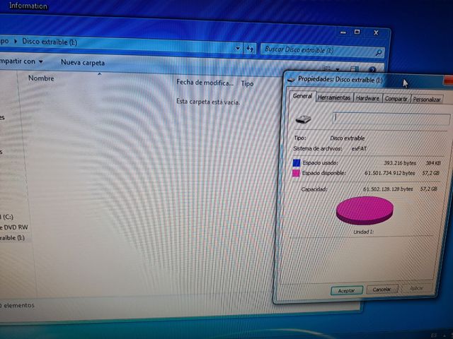 FORMATEO AVANZADO DE DISCOS ENVIAR MENSAJE