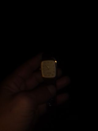 Reloj Mujer Pulsera Cuero Marrón y Dorado