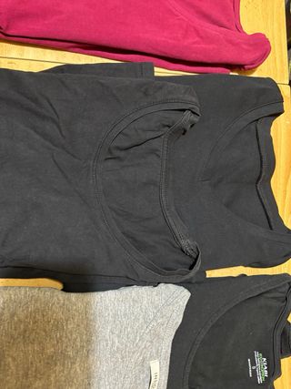 Lote 5 Camisetas Manga Larga Talla S