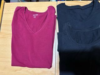 Lote 5 Camisetas Manga Larga Talla S