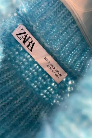 Jersey Zara cuello alto 