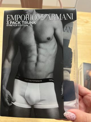 Pack 3 Boxers Emporio Armani Stretch Cotton