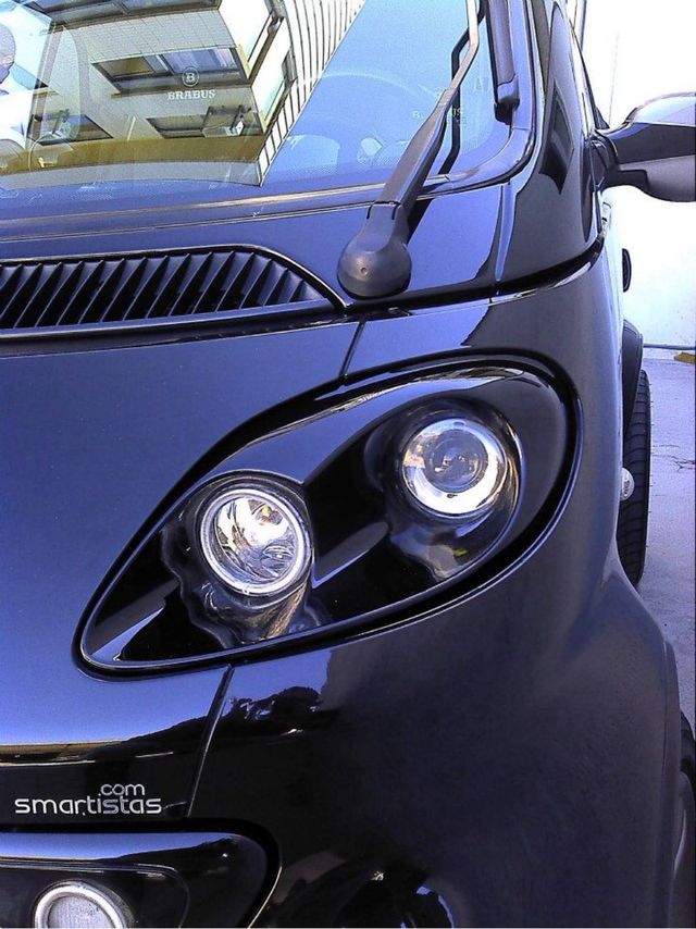 Coppi di fanali anteriori e supporti Smart Fortwo