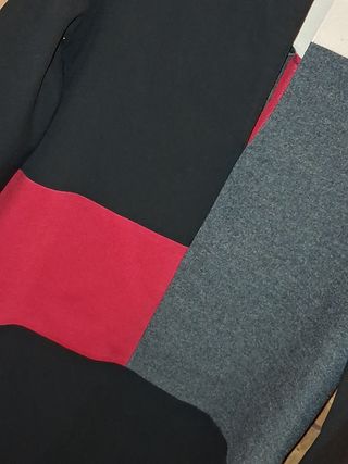 Miniabito Zara patchwork taglia S