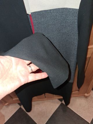 Miniabito Zara patchwork taglia S