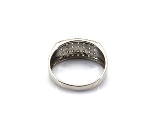alianza oro 18k con piedra con diamante