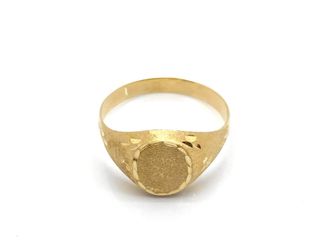 sello oro 18k t. 21 (19,42 mm)