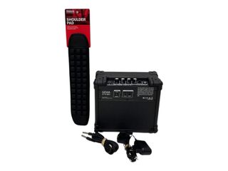 bajo electrico gewa pure + amplificador gewa b.10 neo + d,addario shoulder pad