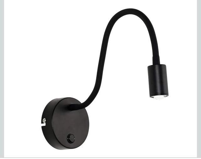 Aplique de pared flexible LED dormitorio 3W