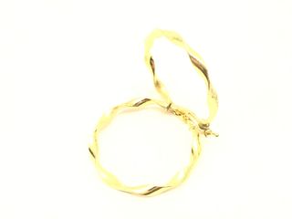 argollas oro 18k