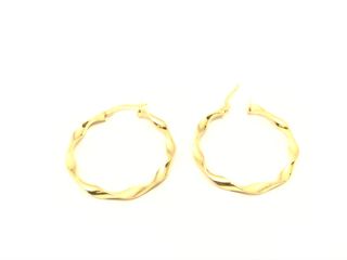 argollas oro 18k