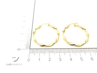 argollas oro 18k