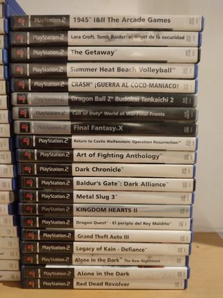 Lote 42 Juegos PS2  Individualmente o por lotes
