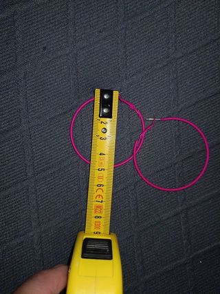 Pendientes Aro Stradivarius Rosa