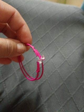 Pendientes Aro Stradivarius Rosa