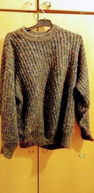 Jersey de punto estampado hombre