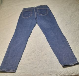 Pantalón vaquero elástico azul