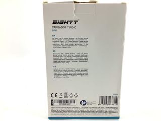 cargador portatil eightt ec90-c cargador universal type-c 5-20v 4.5a max 90w