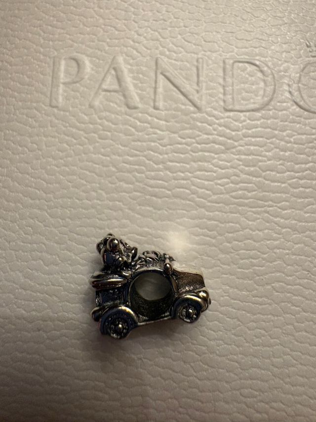 Charm Pandora Macchina Disney Argento